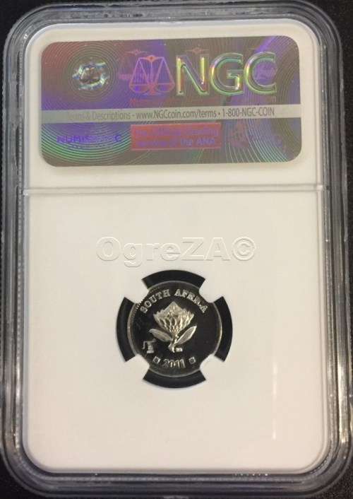 2011 S.Africa S2.5C VAN DER STEL - FLYPRESS MS68