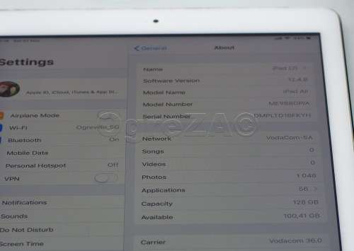 Apple iPad Air 128GB WiFi and Cellular
