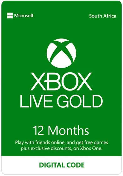 Microsoft Xbox Live 12 Month (Digital Code Emailed)