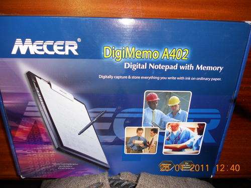 Mecer DigiMemo A402, Digital Notepad with memory