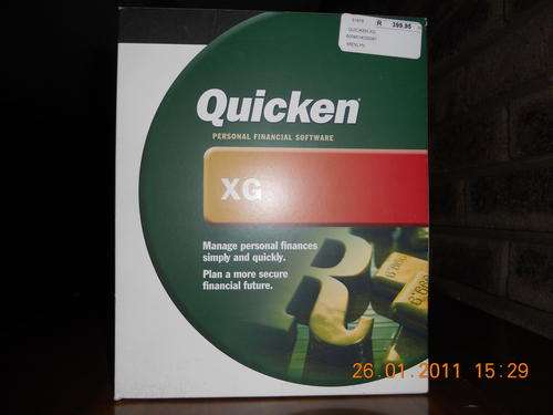 Quicken Personal Financial Software XG