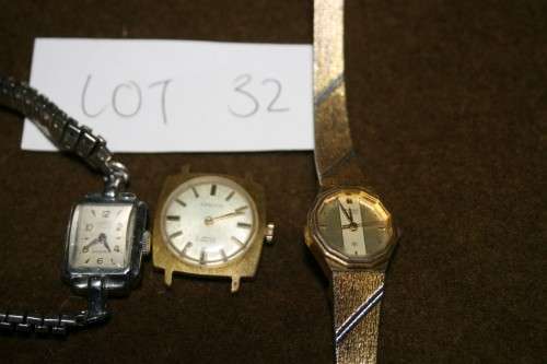 Lot of watch spares repairs or steampunk