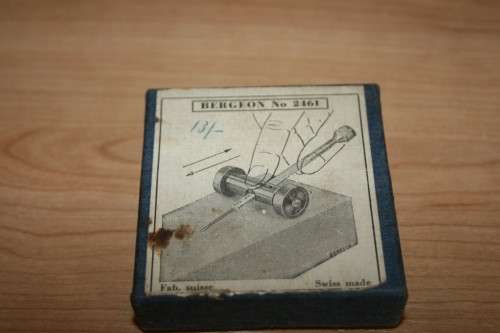 A watchmakers bergeon 2461 Screwdriver Blade Sharpener