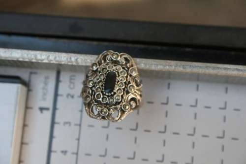 Antique silver ring Marked .800