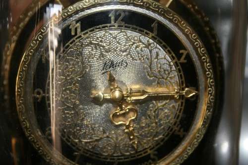 SCHATZ ALL ORIGINAL 400 DAY GERMAN  CLOCK May 1954 Model