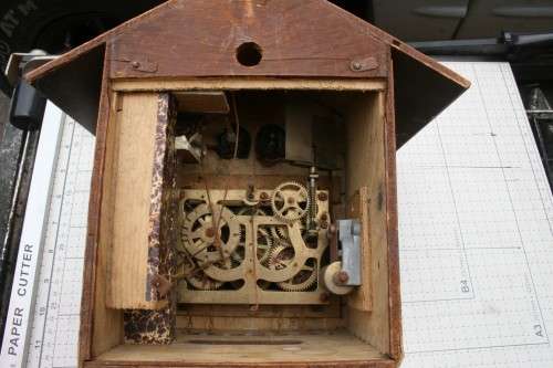 Cuckoo clock with musical movement. Spares or repairs
