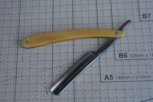 Bismarck Solingen Made in Germany Cutthroat razor.