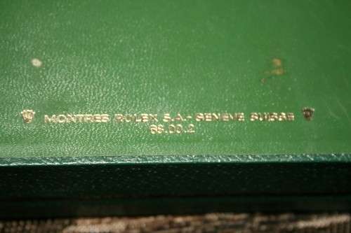 Genuine ROLEX WATCH BOX CASE Montres Rolex S.A. - Geneve Suisse 68.00.2 RARE!