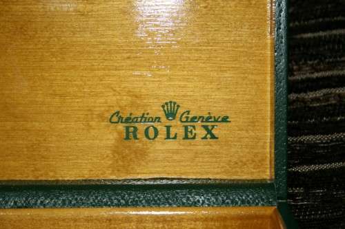 Genuine ROLEX WATCH BOX CASE Montres Rolex S.A. - Geneve Suisse 68.00.2 RARE!