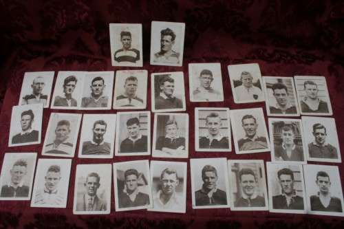 All Blacks South African tour Cigarret cards 29 in lot