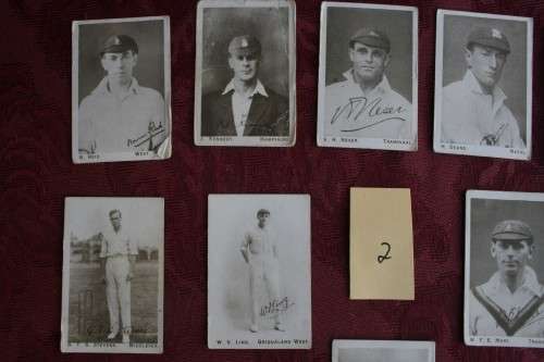Cricket Cigarette cards