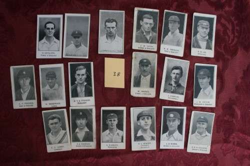 Cricket Cigarette cards