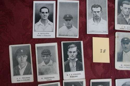 Cricket Cigarette cards