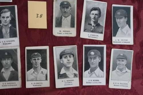 Cricket Cigarette cards