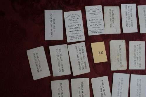 Cricket Cigarette cards