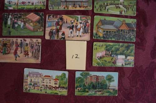 The Arcadia Fair.  Cigaret cards