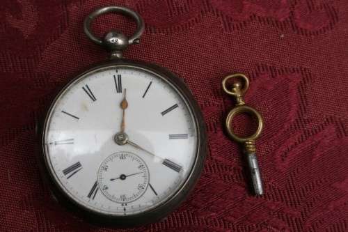 Sterling Silver Pocket Watch