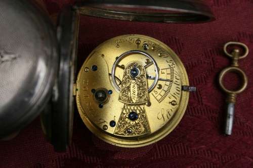 Sterling Silver Pocket Watch