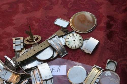 Lot of Mixed watches..Cases...straps.... Spares /Repairs Steampunk Jewelery