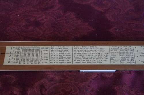 A W Faber 378 Sliding rule from around 1924