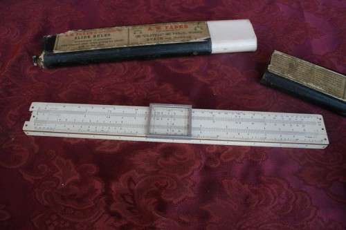 A W Faber 378 Sliding rule from around 1924