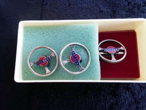 Nissan Cuff links with Nissan Tie Pin