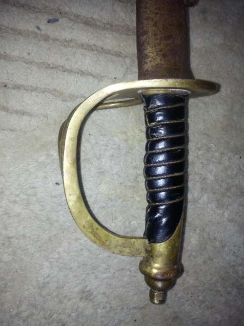1860 Cavalry sword.