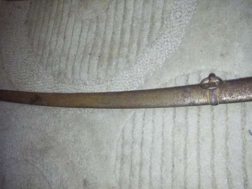 1860 Cavalry sword.