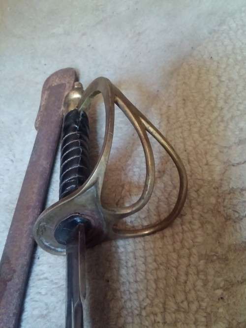 1860 Cavalry sword.
