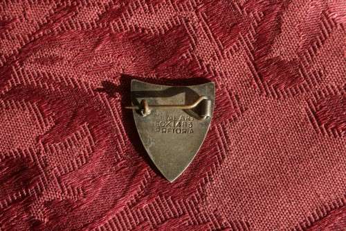 Stabilis metal  badge