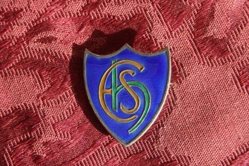 Enamel and metal  badge