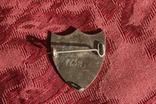 Enamel and metal  badge