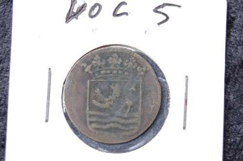 Original 1756 VOC coin