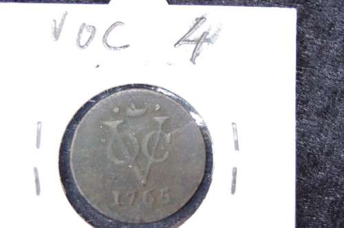 Original 1765 VOC coin