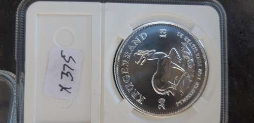 2018 SILVER 1 oz  KRUGERRAND