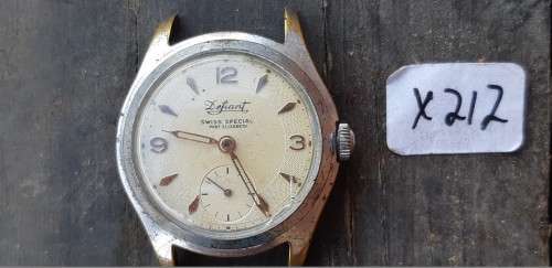 Defiant  Manual wind watch . Working  31mm Port Elizabeth written on dial