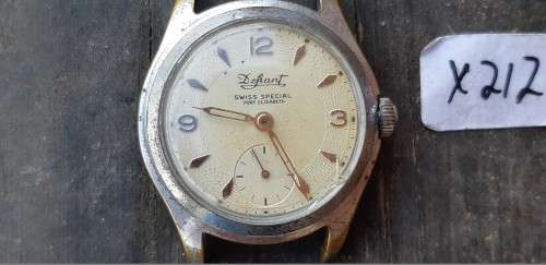 Defiant  Manual wind watch . Working  31mm Port Elizabeth written on dial