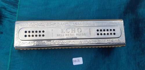 The Echo Harp . Bell metal Reeds C and G