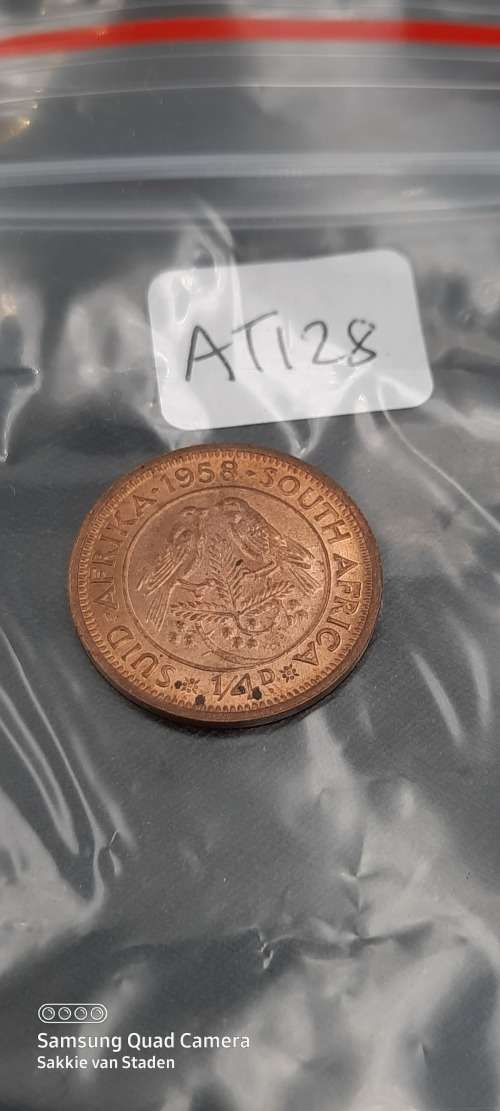 1958 1/4 penny