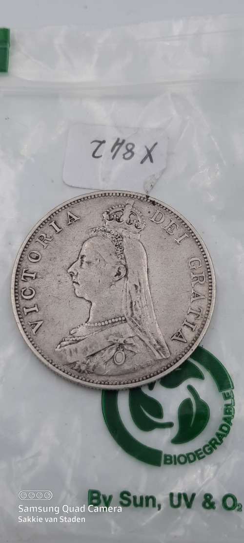 1889 5 shillings