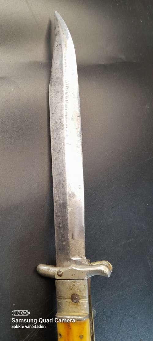 German Pig Sticker/ Folding Bowie Knive