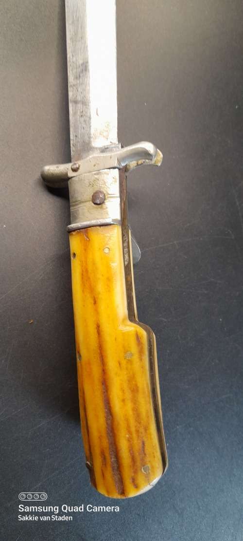 German Pig Sticker/ Folding Bowie Knive