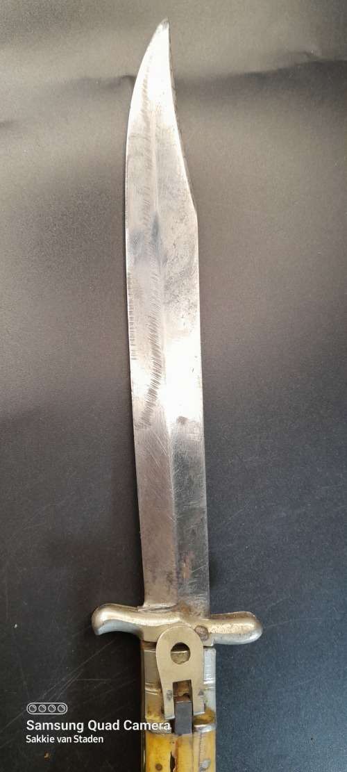 German Pig Sticker/ Folding Bowie Knive