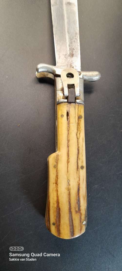 German Pig Sticker/ Folding Bowie Knive