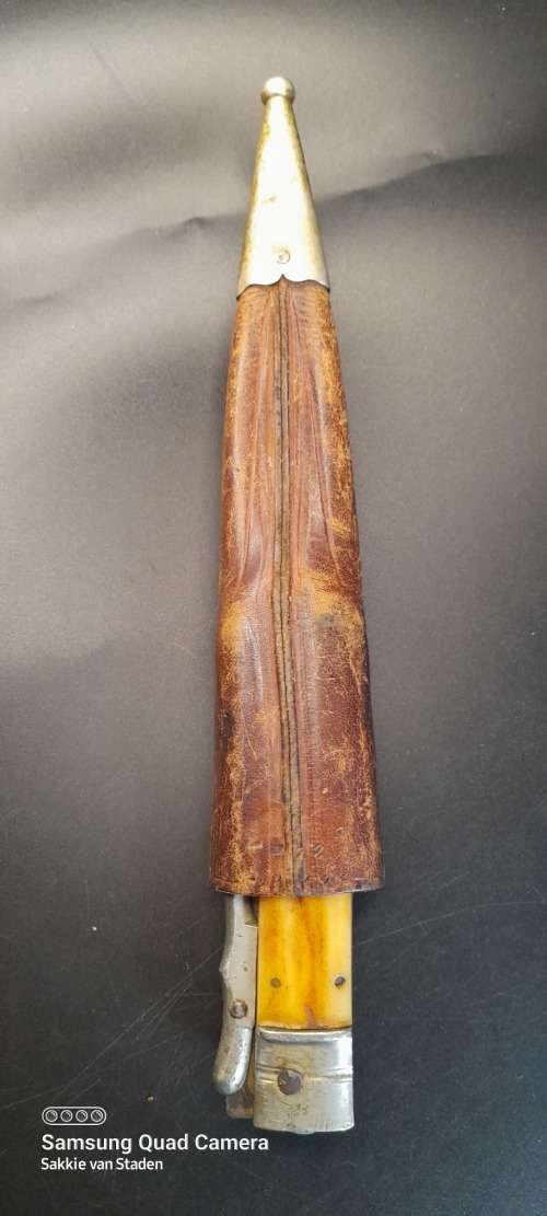 German Pig Sticker/ Folding Bowie Knive