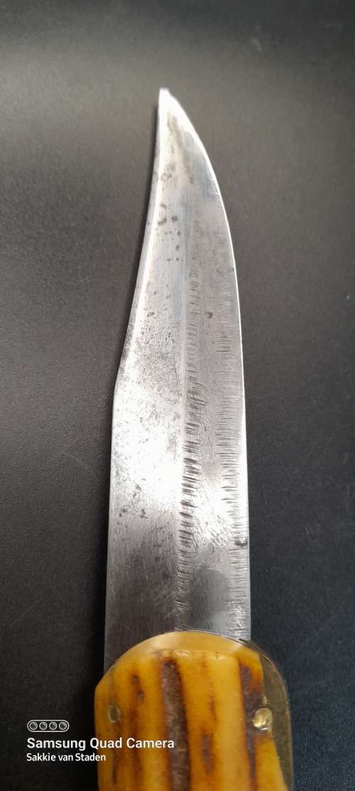 German Pig Sticker/ Folding Bowie Knive