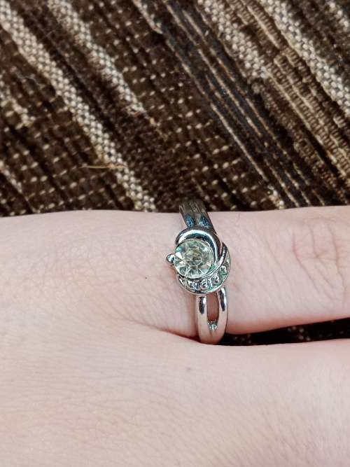 Ladies ring sterling silver Size L