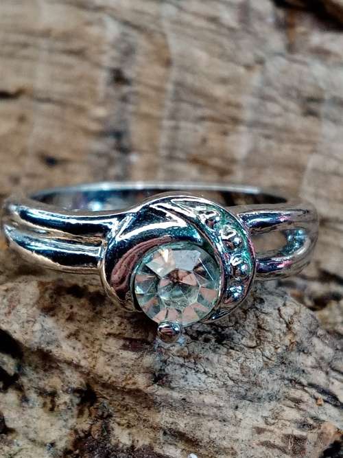 Ladies ring sterling silver Size L