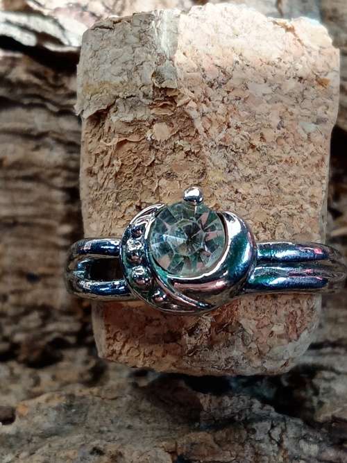 Ladies ring sterling silver Size L