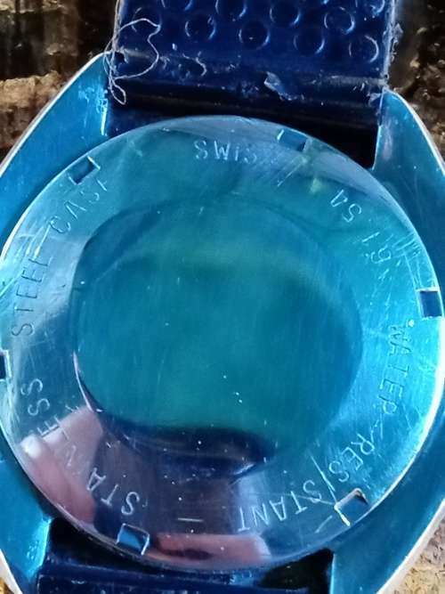 Rotary super 75 automatic wrist watch 39mm ex crown WORKING